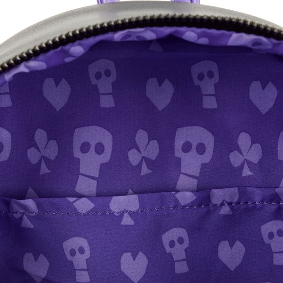 Loungefly The Nightmare Before Christmas Triple Pocket Mini Backpack and Wallet - Picture 7 of 9
